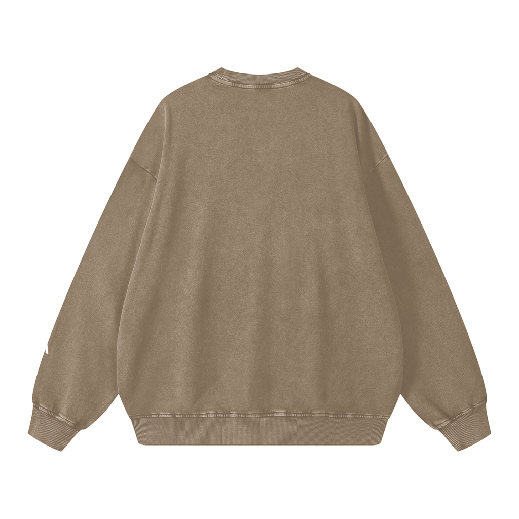 Anointed Snow Washed Oversized Sweatshirt
