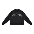 Anointed "CHOSEN" Mock-Neck Crew Sweatshirt