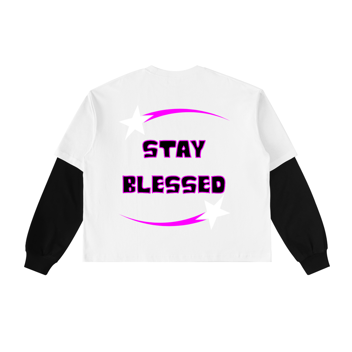 Anointed "STAY BLESSED" Layered T-Shirt