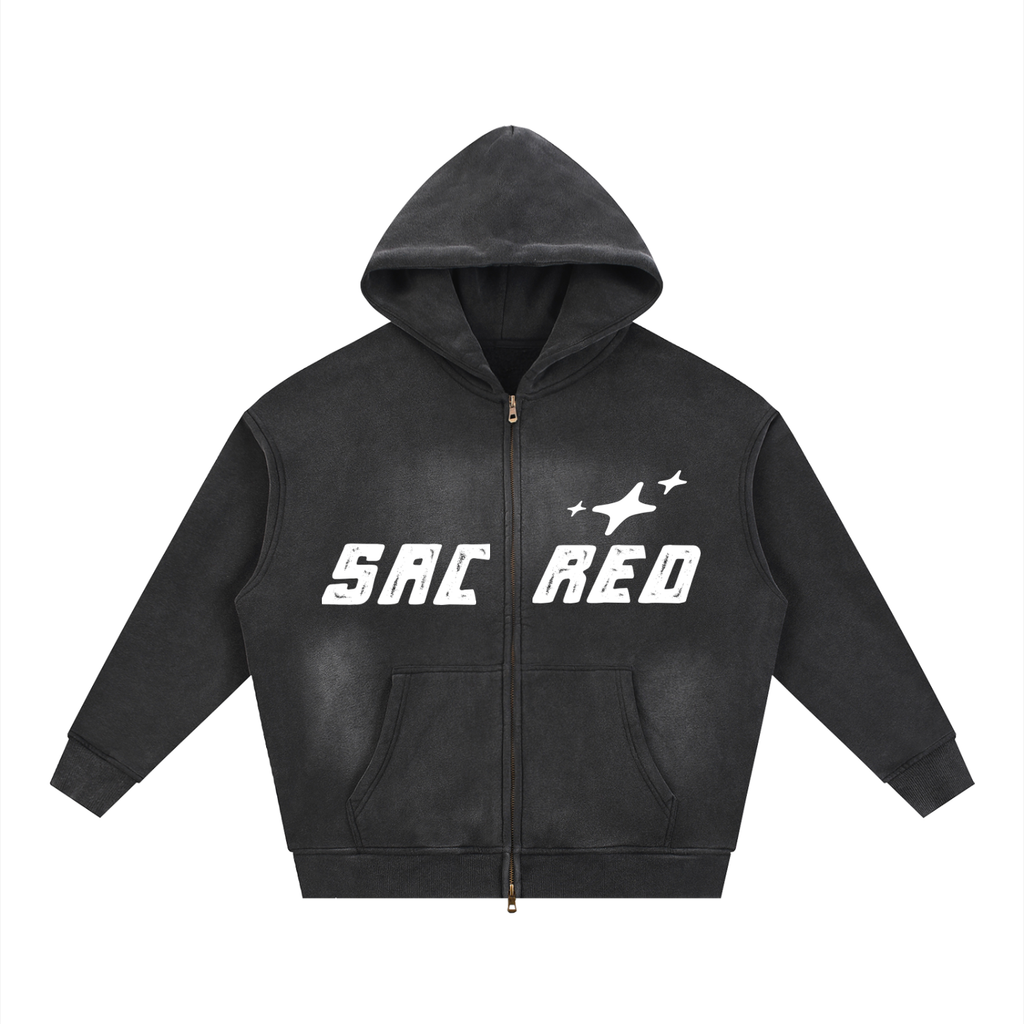 Anointed "SACRED" Boxy Hoodie