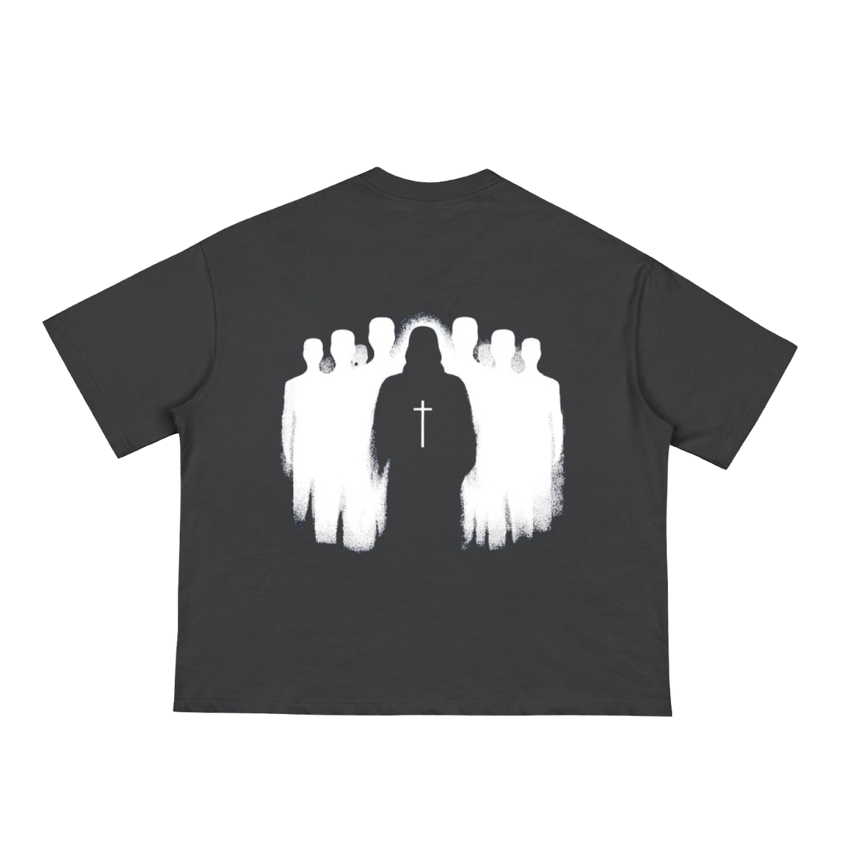 Anointed "FATHER, SON, HOLY SPIRIT" Boxy Tee
