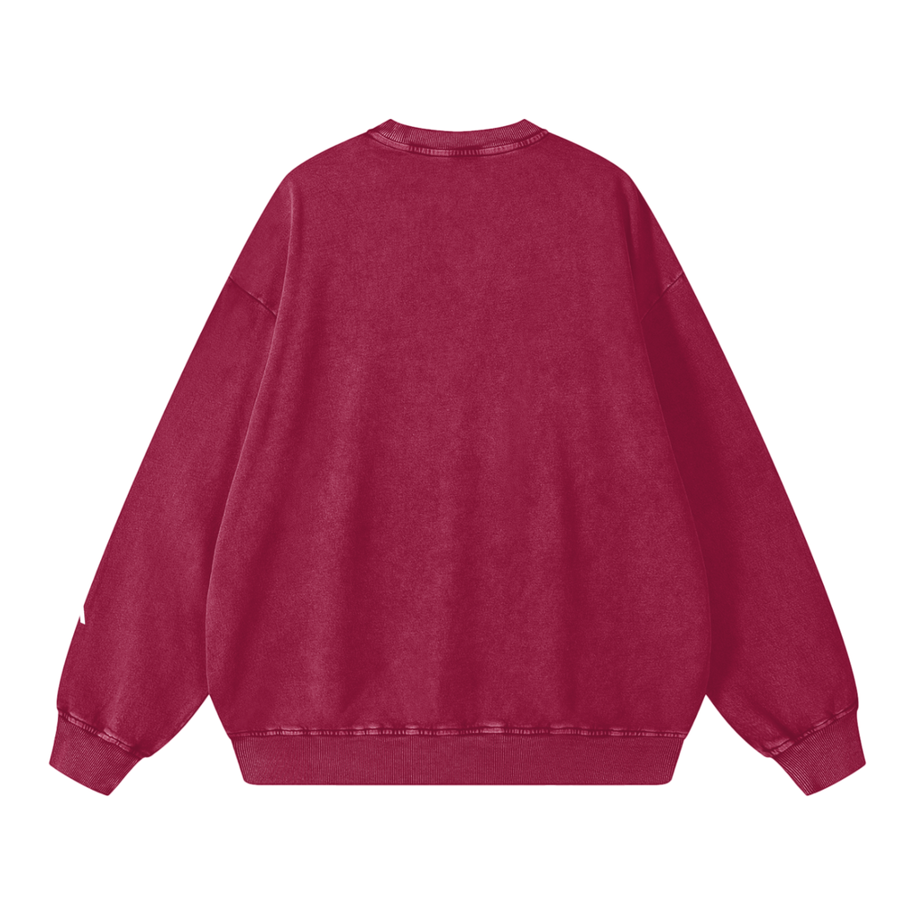 Anointed Snow Washed Oversized Sweatshirt