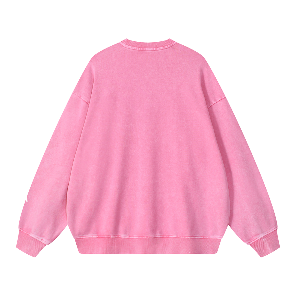 Anointed Snow Washed Oversized Sweatshirt