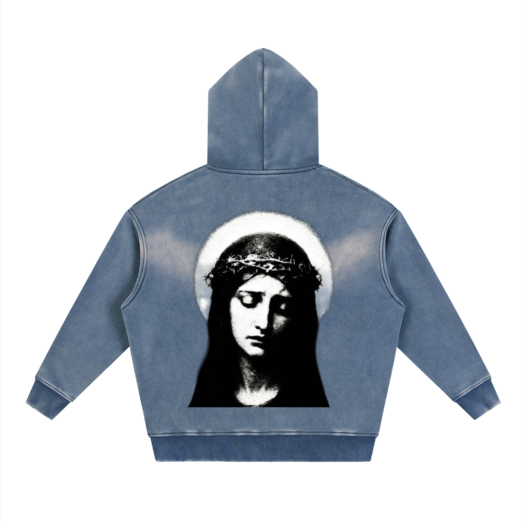 Anointed "SACRED" Boxy Hoodie