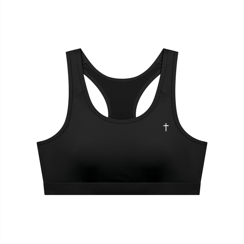 Anointed Women's Cropped Sports Bra