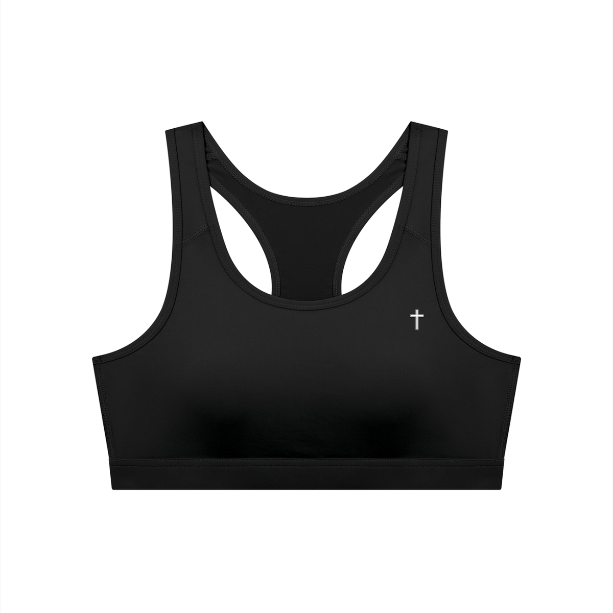 Anointed Women's Cropped Sports Bra