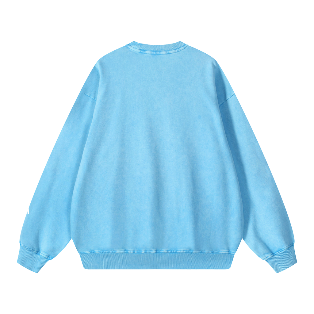Anointed Snow Washed Oversized Sweatshirt