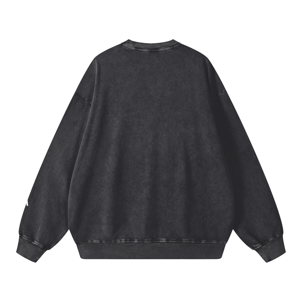 Anointed Snow Washed Oversized Sweatshirt