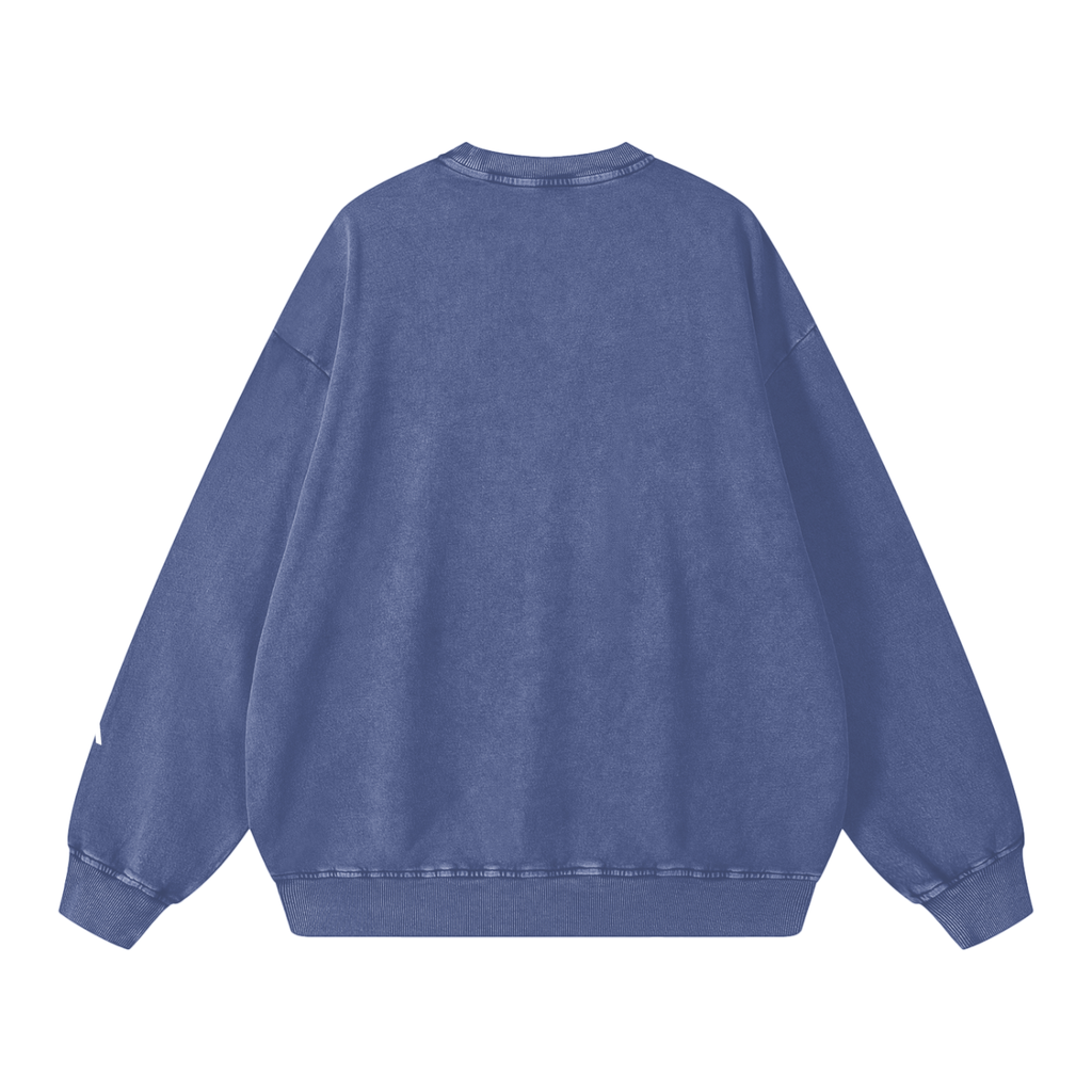 Anointed Snow Washed Oversized Sweatshirt
