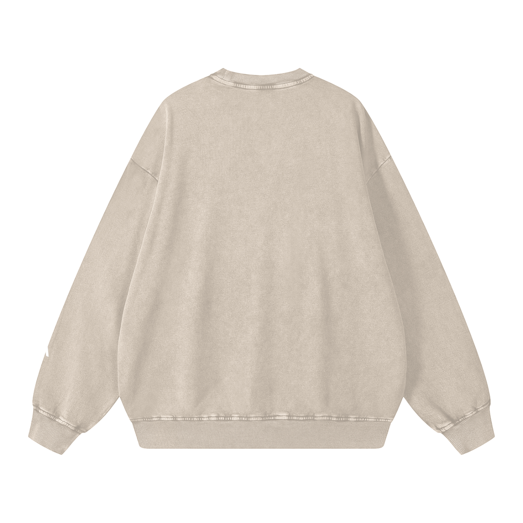 Anointed Snow Washed Oversized Sweatshirt